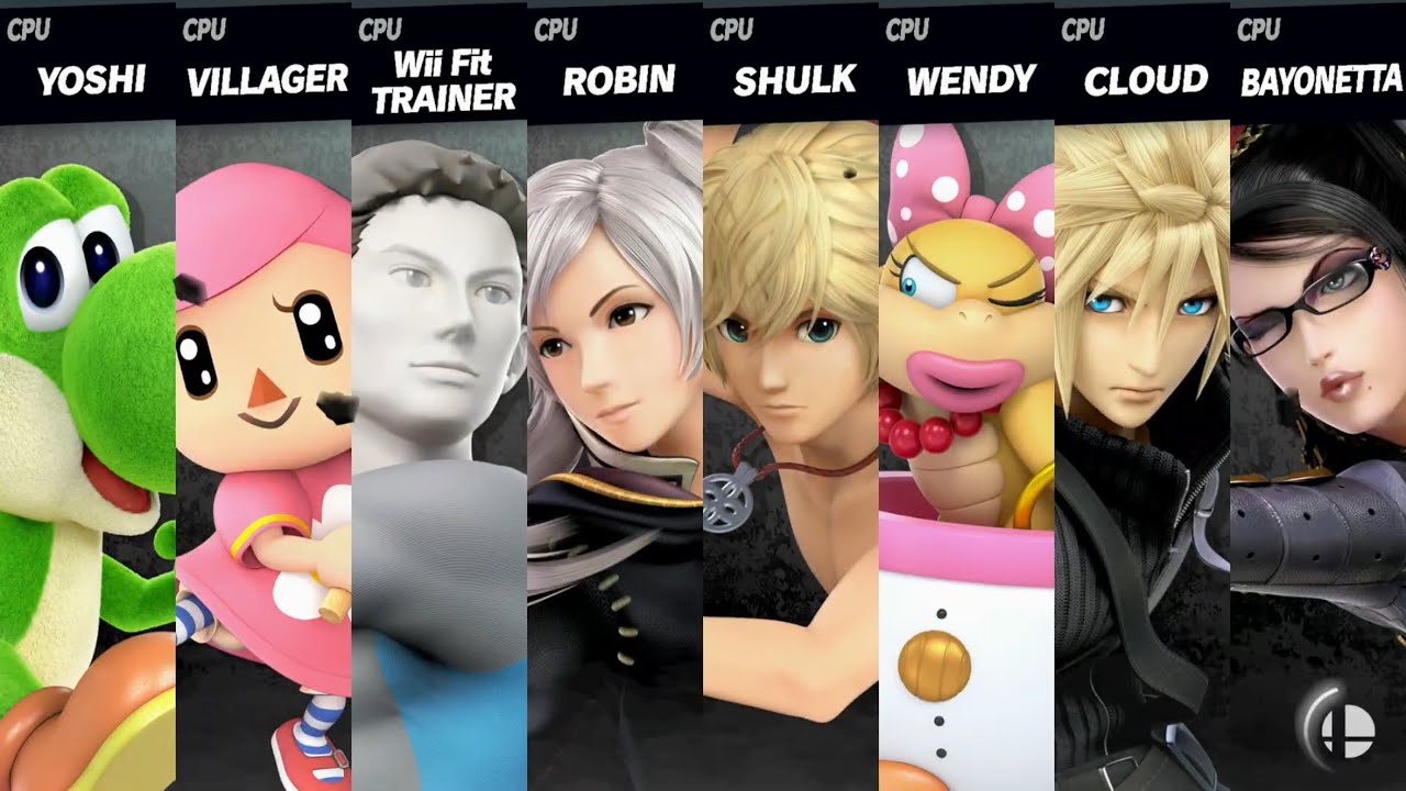 Super Smash Bros. Ultimate - Alternate Costumes Battle!! (Part 2)