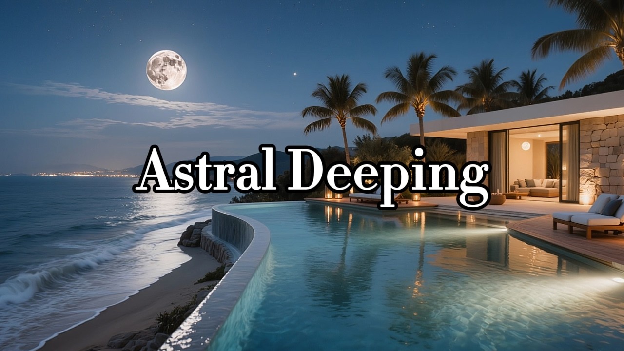 Astral Deeping 🌙 | Tranquil Ocean | Beach Deep Music | Luxury Vibes | Deep Mix | Chillout Relax