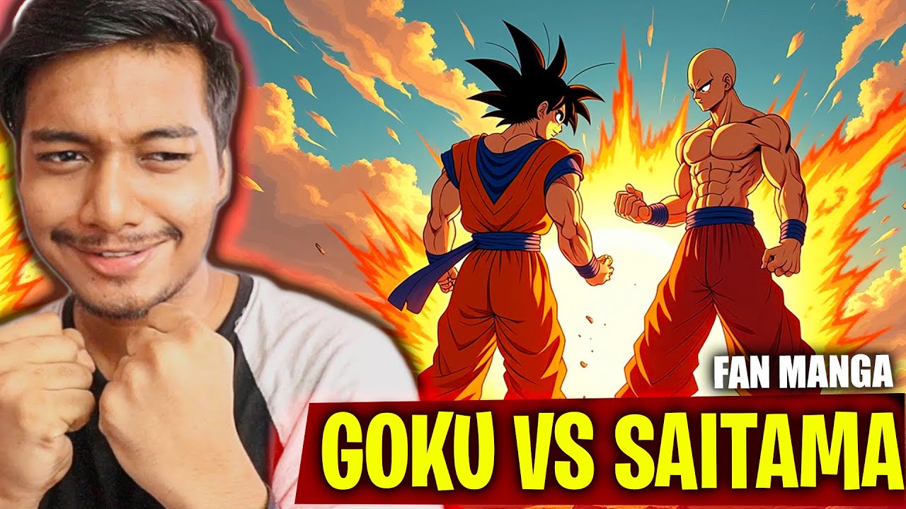This Goku vs Saitama Fan Manga IS TOO GOOD!🔥