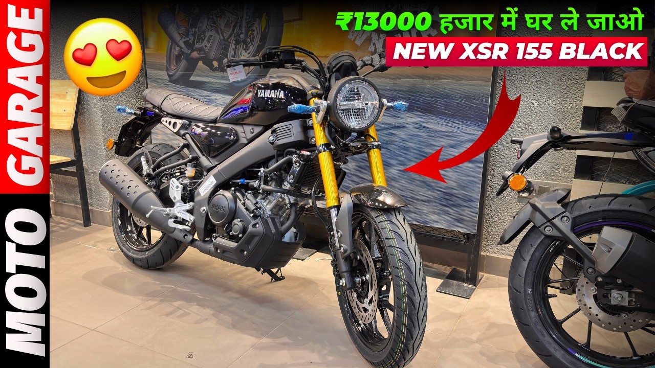 2026 Yamaha XSR 155 Black Edition 🔥 Price, Features & Full Details