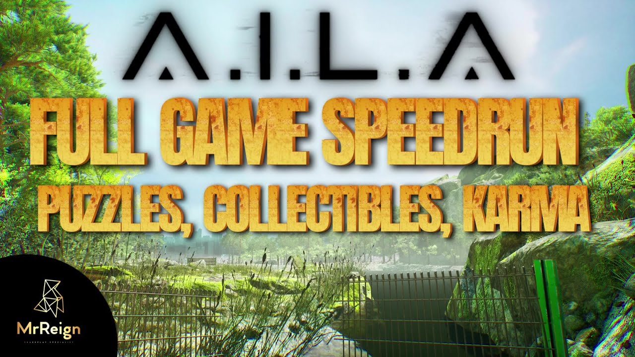 A.I.L.A PS5 Speedrun All Puzzle Solutions & Collectibles (Book Pages) Deadline Crusher & Redemption