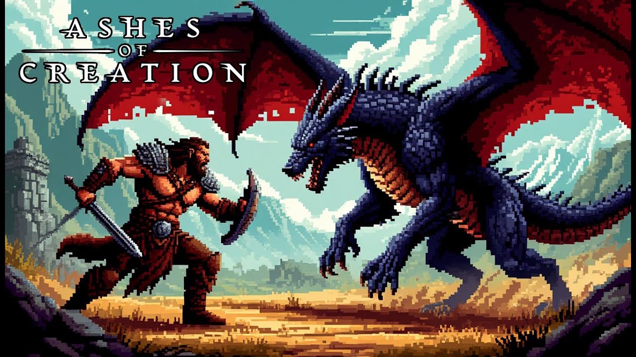 Орк Файтер на тропе войны. Ashes of Creation.