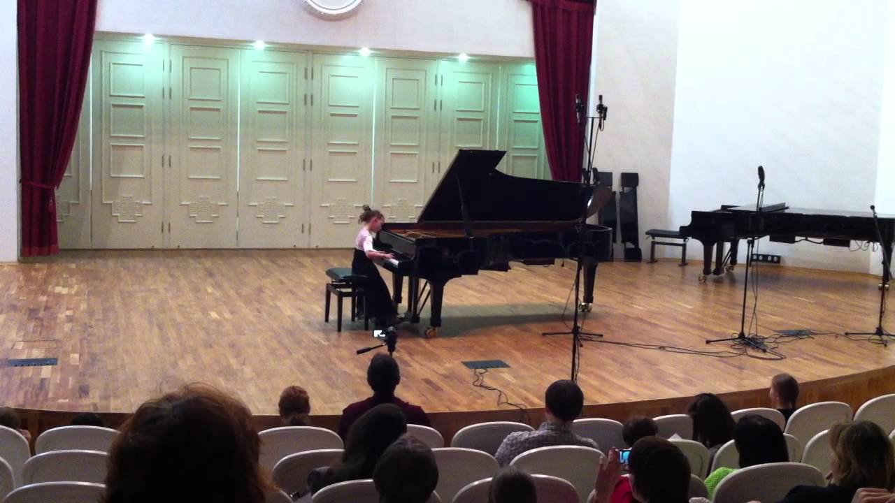 Варвара Кутузова - Гайдн - Соната Cоль мажор (2,3 чч)