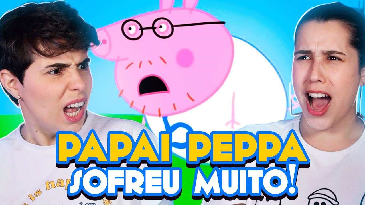 CHURRASCO EM PEPPA PIG? SEU PEPPA SOFRE! | Reagindo