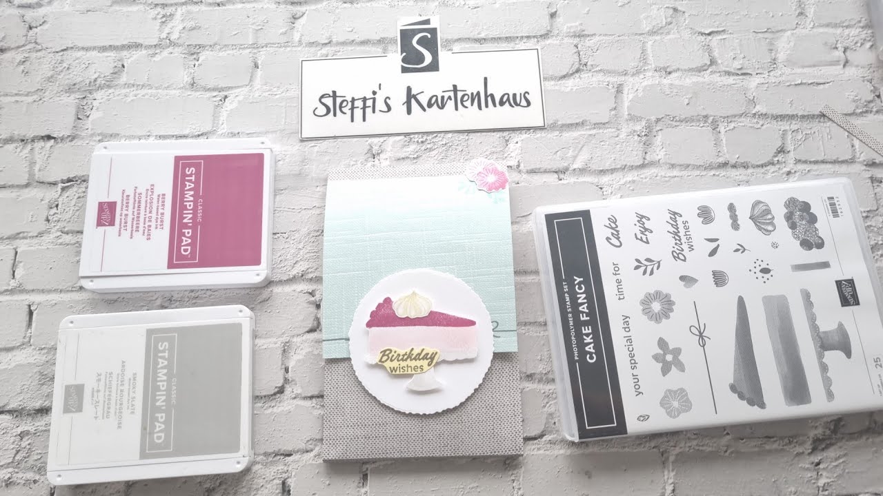 Vorschau Minikatalog 2024 Verpackung für Tassenkuchen Badesalz  Stampin up Cake Fancy ganz einfach