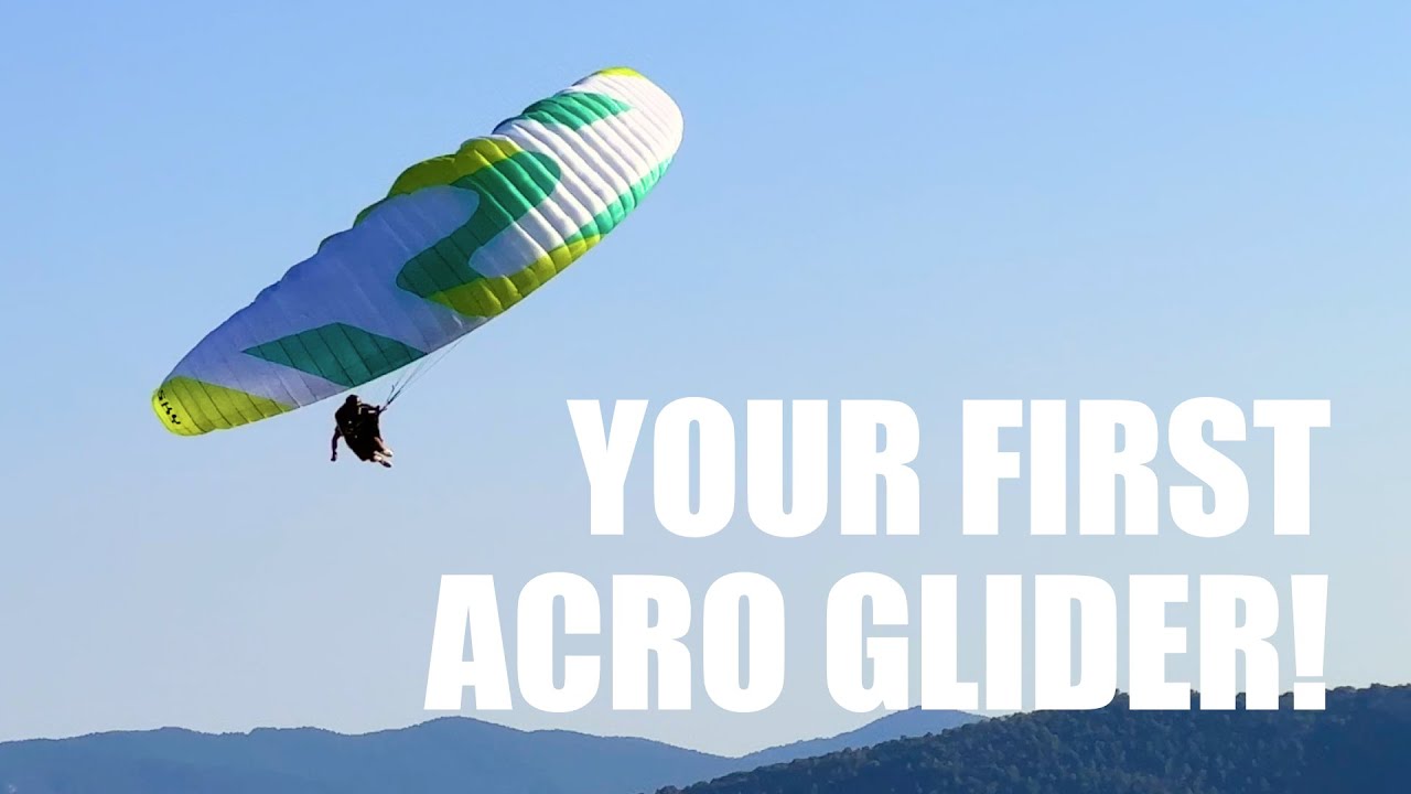 Improve your skills with an EN-B glider! Your first acro tricks.