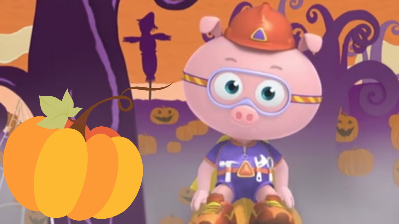 Super Why Full Episodes - The Ghost Who Was Afraid of Halloween 🎃 S01E35 (HD)