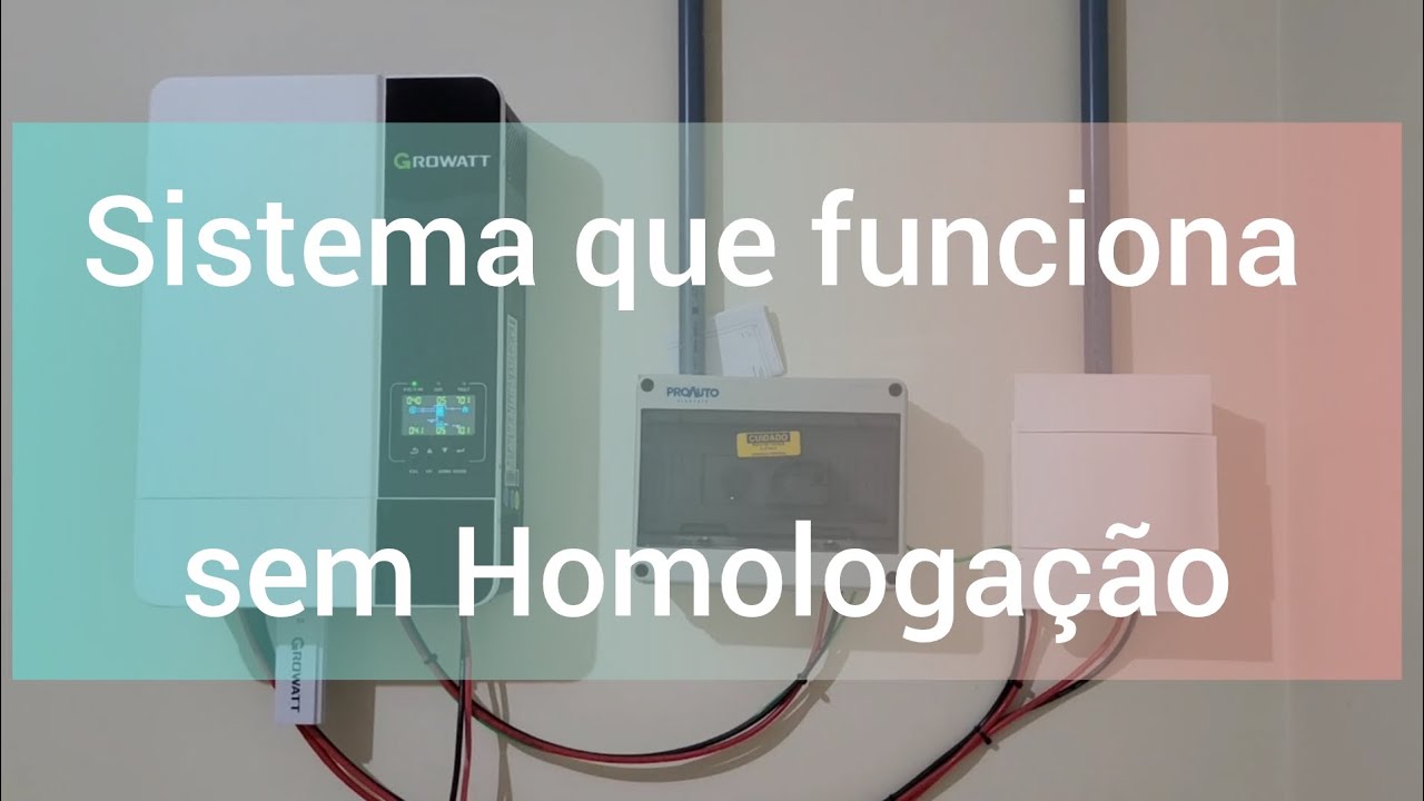 Energia Solar sem Homologar junto a concession&aacute;ria para voc&ecirc; que quer autonomia