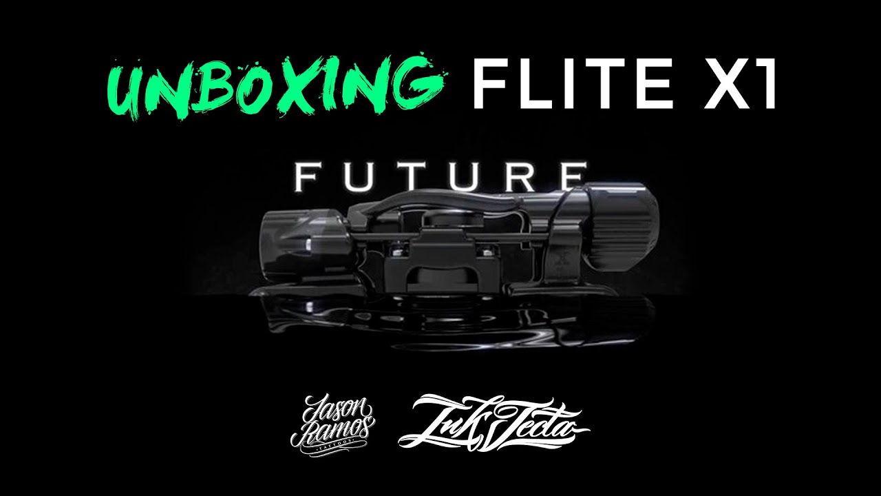 UNBOXING Inkjecta Flite X1 Maquina de Tatuar Inal&aacute;mbrica / Inkjecta flite x1 Wireless Tattoo Machine
