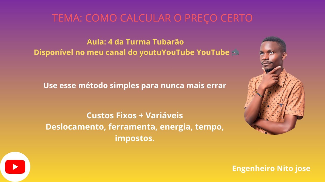 COMO CALCULAR O PREÇO CERTO