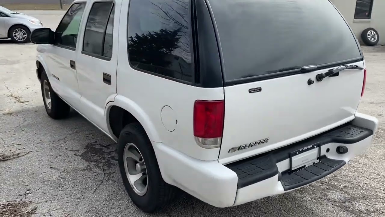SOLD Low miles 2004 Chevy Blazer