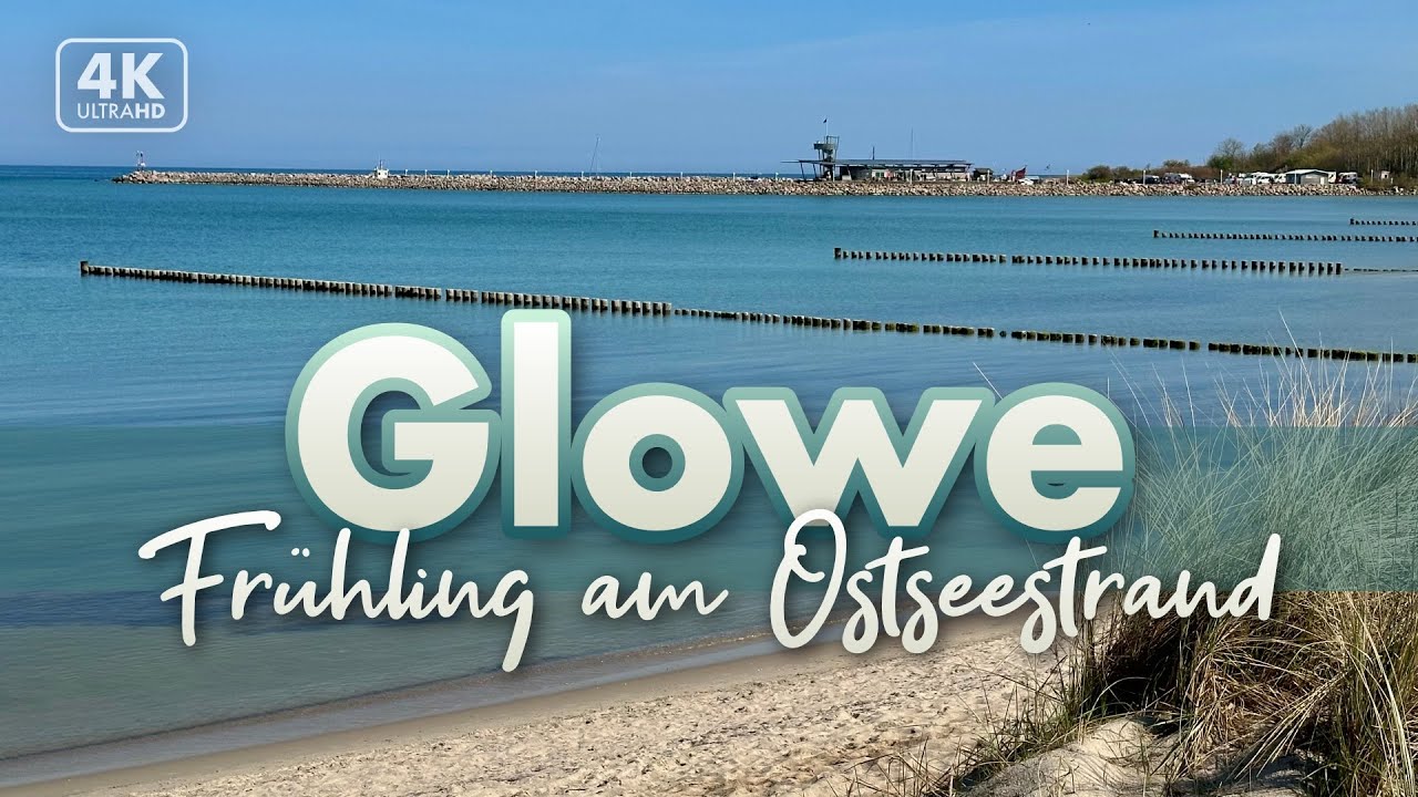 Am Ostseestrand von Glowe  - Rügen Urlaub 2024 (4K Walk)
