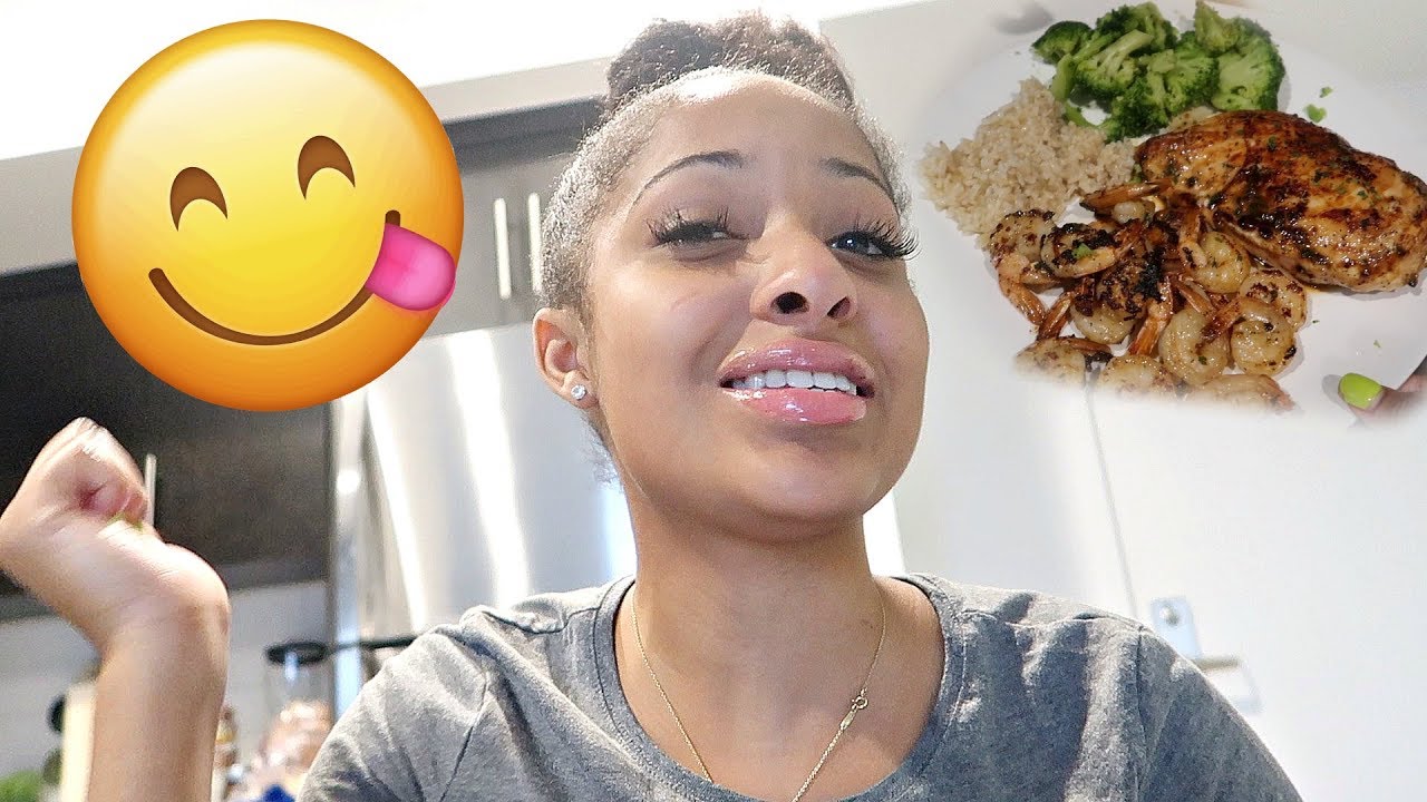 COOKING WITH KENNEDY!!!!! WE FINNA BE THICK AND FIT FOR SUMMER 💪🏽