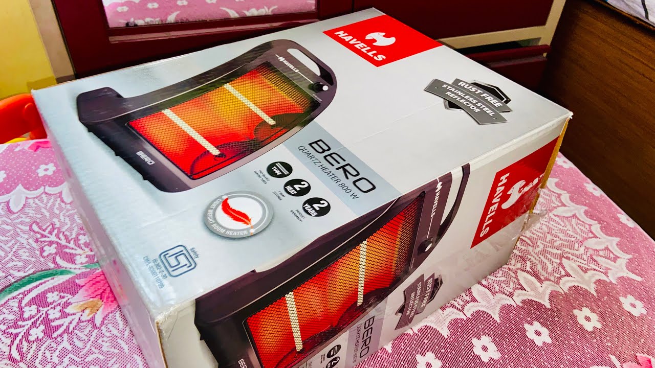 Havells BERO Quartz Heater 800W | Room Heater | #havells #heater #unboxing