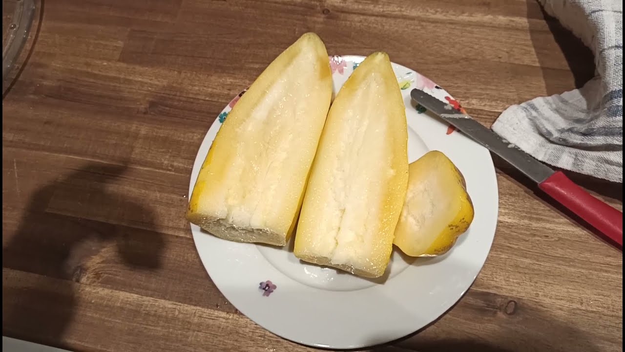 Exoten im Garten 🍍🌴 | Babaco Frucht ist reif, schneiden wir sie auf | Gartenschlau.com 🌻