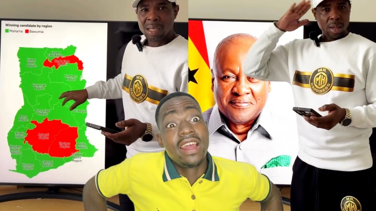 More sense🔥 prez Mahama must recover at least half of the $20B stolen by NPP - Mr Happiness to JM 