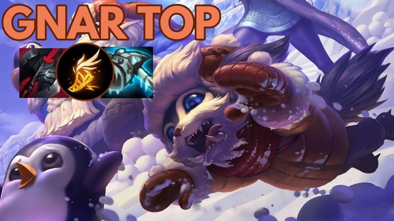 Snow Day Gnar Top-League of Legends Full Gameplay