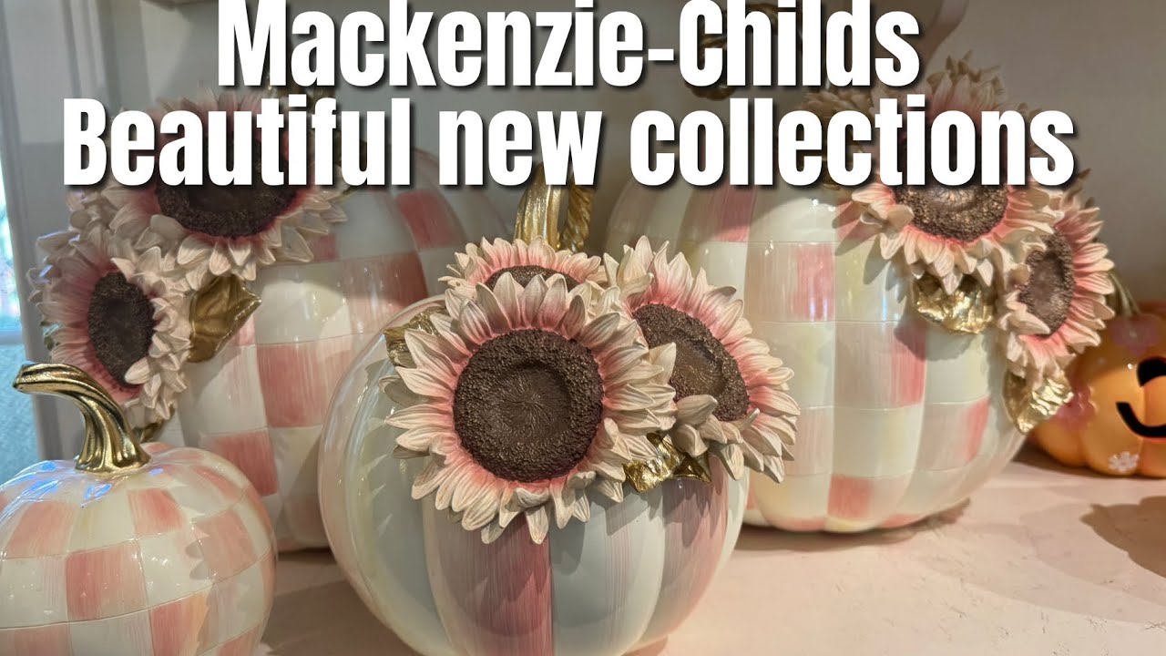 Новые коллекции MacKenzie-Childs | Домашний декор, осень 2025 | Courtly Check