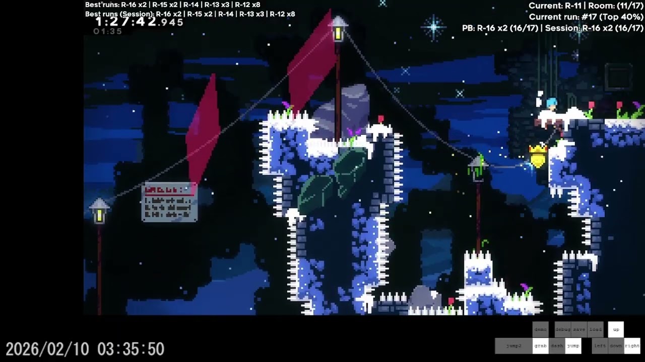 Celeste: Night Climb! - NightClimb - Full Clear Golden Strawberry
