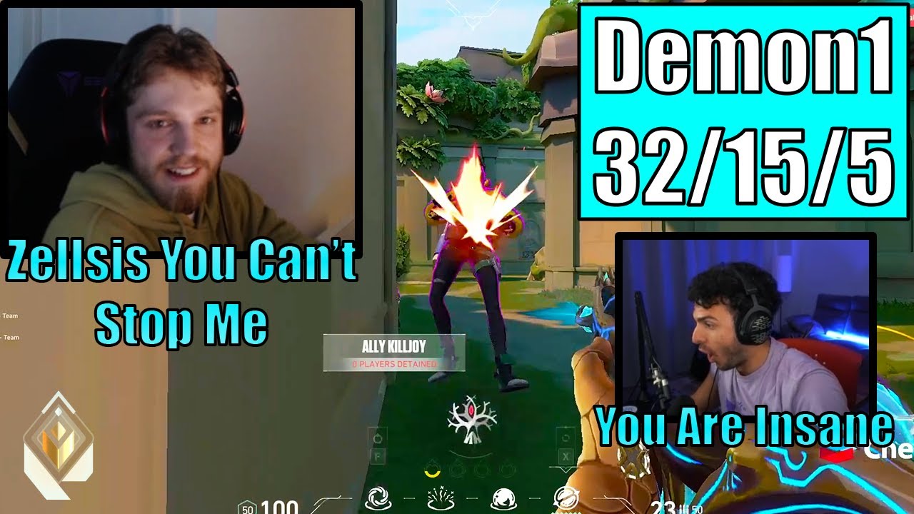 EG Demon1 Smurfing In Radiant Lobby With Sen Tarik Vs Sen Zellsis | In Lotus | On Astra | VALORANT