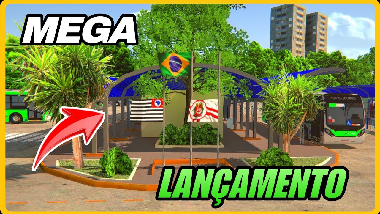 🟡 proton bus simulator - MEGA LANÇAMENTO! O MELHOR MAPA ATÉ HOJE