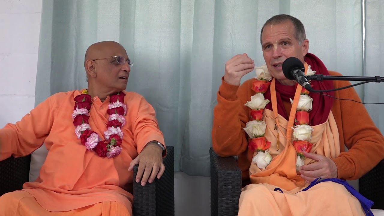 An Exchange of Love with HH Sacinandana Swami Maharaja