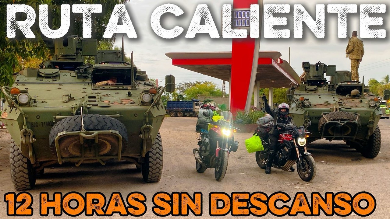 12 HORAS en RUTA CALIENTE 🔥y las MALETAS se NOS caen TODO el tiempo. Capitulo 5