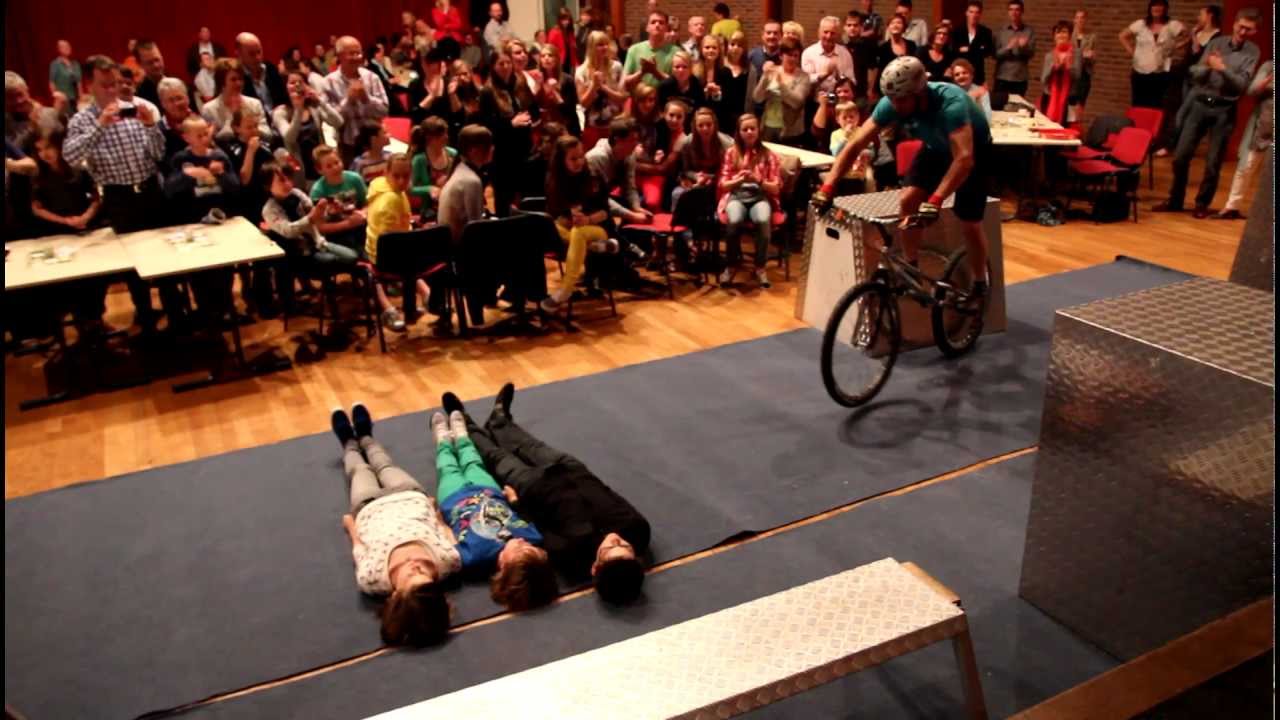 Fietstrial demonstratie op Sportlaureatenviering 2012 in Ravels (Rawepo.be)