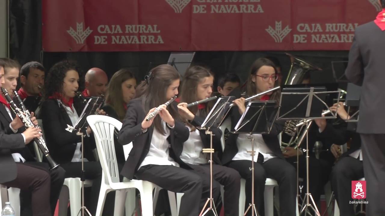Banda de Aibar en San Fermín 