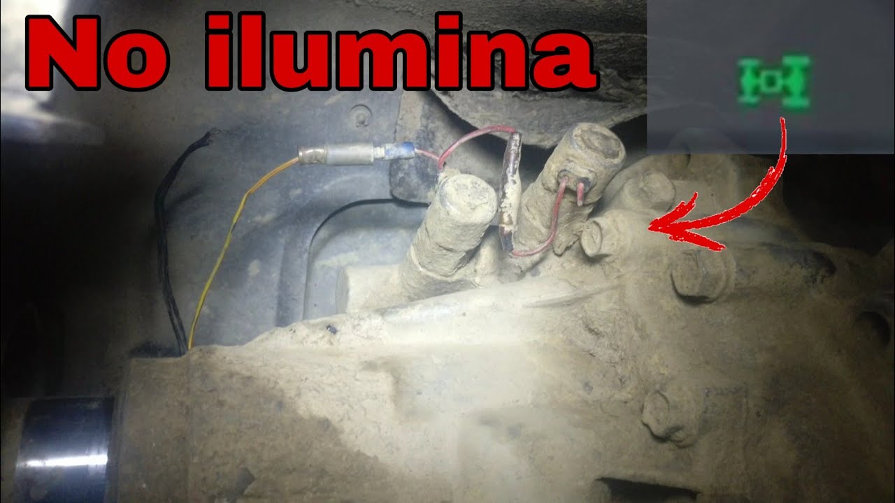 INDICADOR 4X4 no funciona | hyundai galloper | testigo o luz 4x4