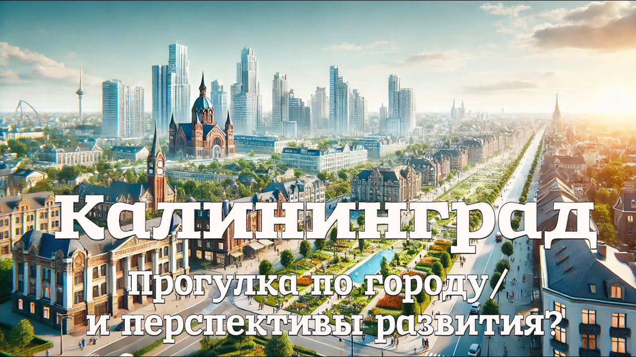 Калининград: прогулка по городу/ и перспективы развития?