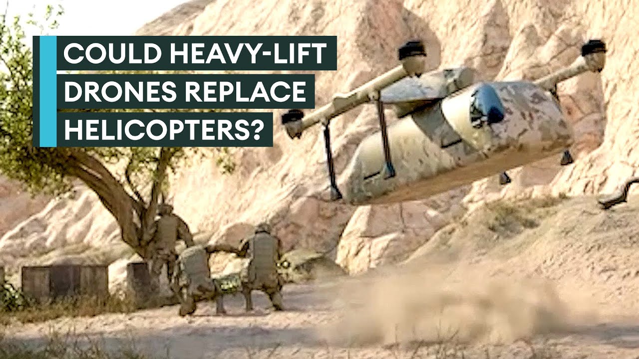 Could new drones perform dangerous missions and remove risk to military helicopter crews?