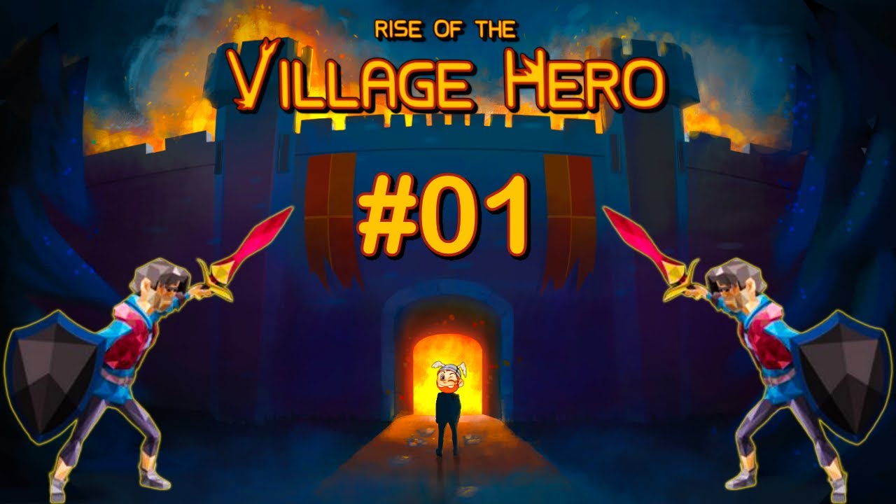 Let's Play RISE OF THE VILLAGE HERO 🛡️ 1: Die Geburt Eines Dorfhelden