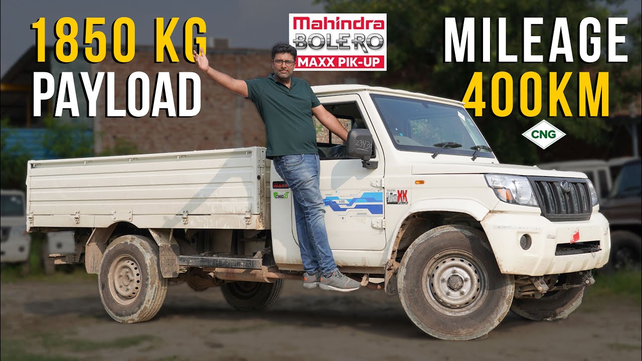 Is Mahindra Bolero MaXX Pik-Up HD 1.9 CNG the BEST CNG Vehicle for Payload and Range?