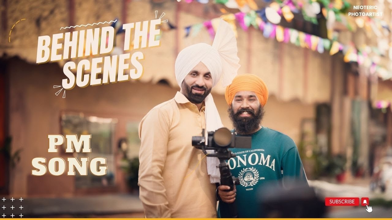 Behind the scenes || PM Song || Sukhshinder Shinda || Vlog || Bts