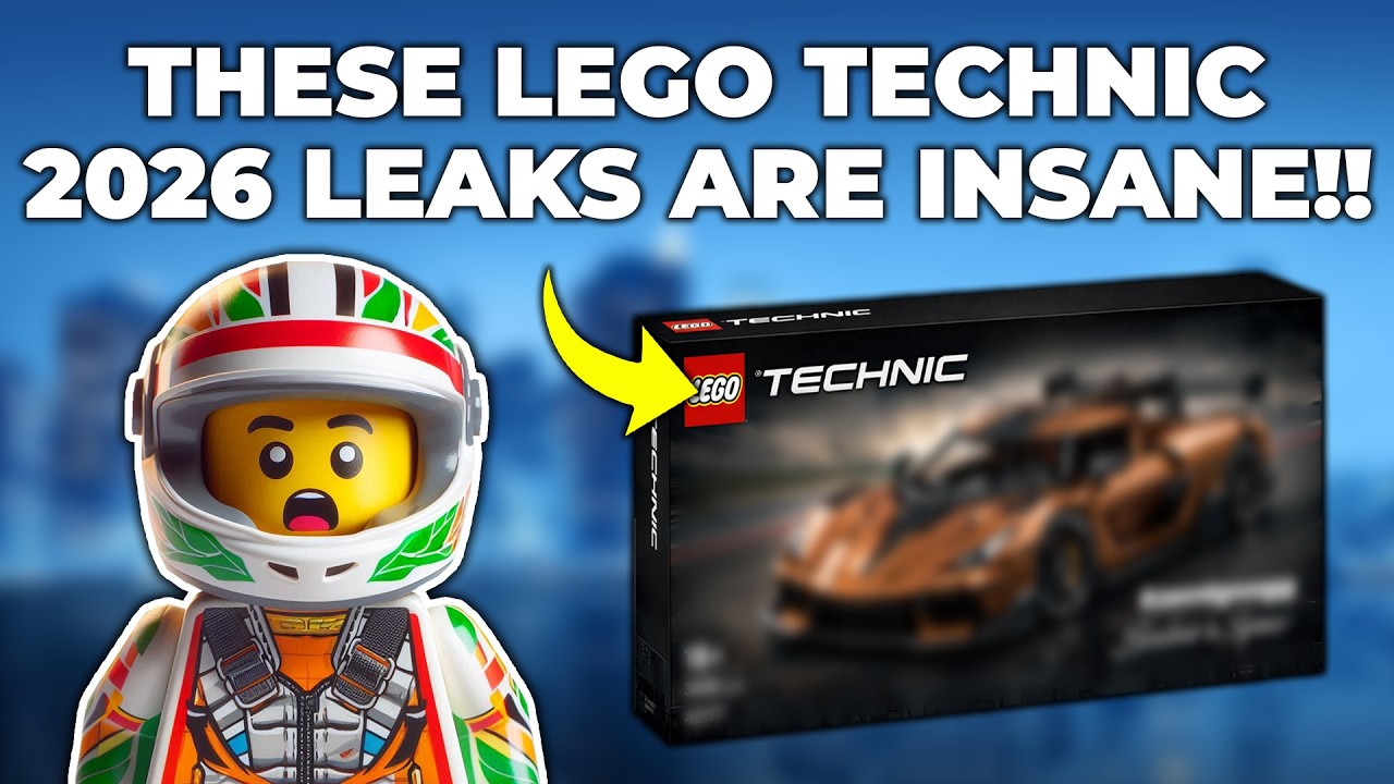Утечки информации о LEGO Technic Лето 2026 &mdash; НЕВЕРОЯТНЫЕ!