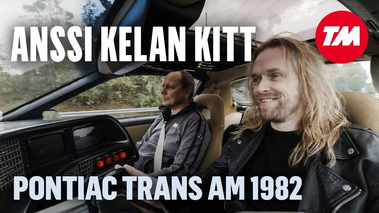 Anssi Kelan KITT-replika – TM-koeajo: Pontiac Trans Am 1982