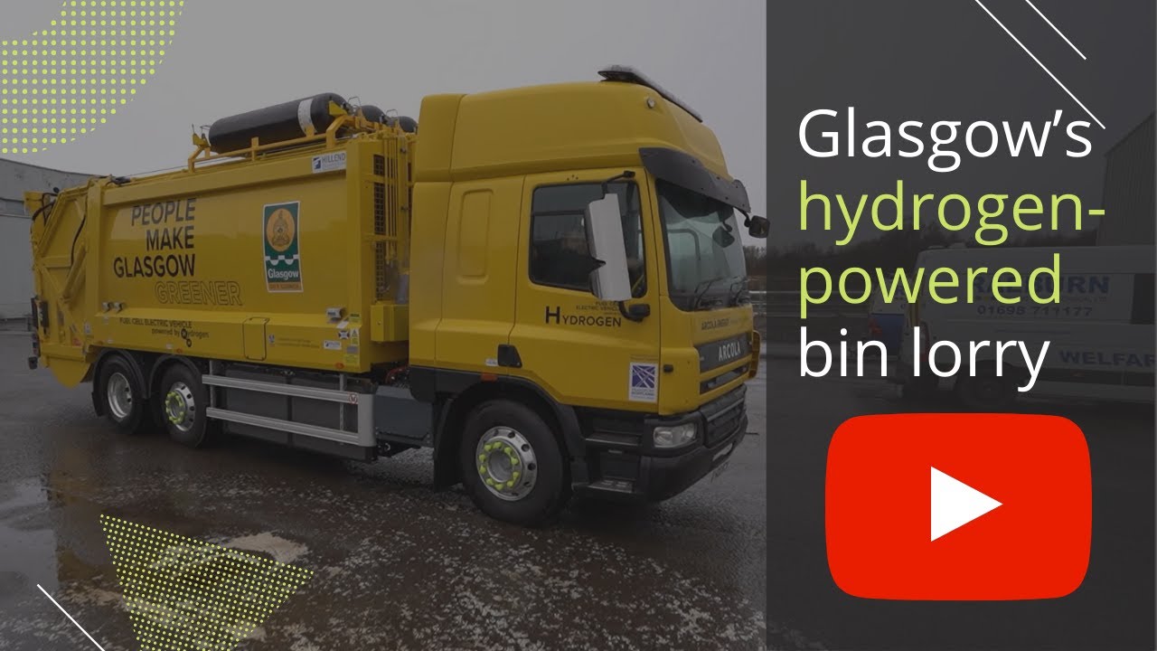 Glasgow’s hydrogen-powered bin lorry