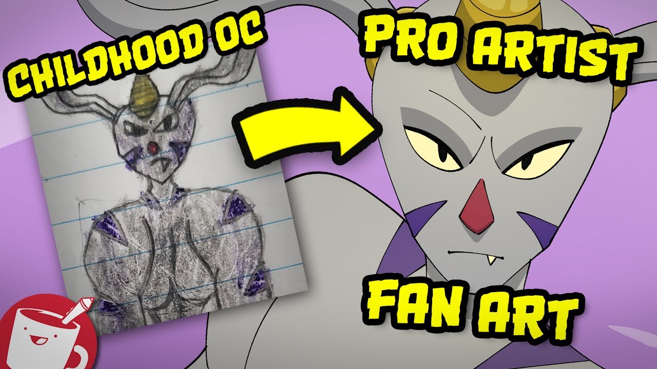 Artists Re-Draw Childhood OCs (ft. Kayleigh McKee)