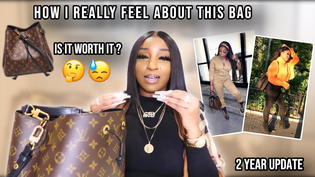 LOUIS VUITTON NeoNoe Bag Review / 2 YEAR UPDATE !