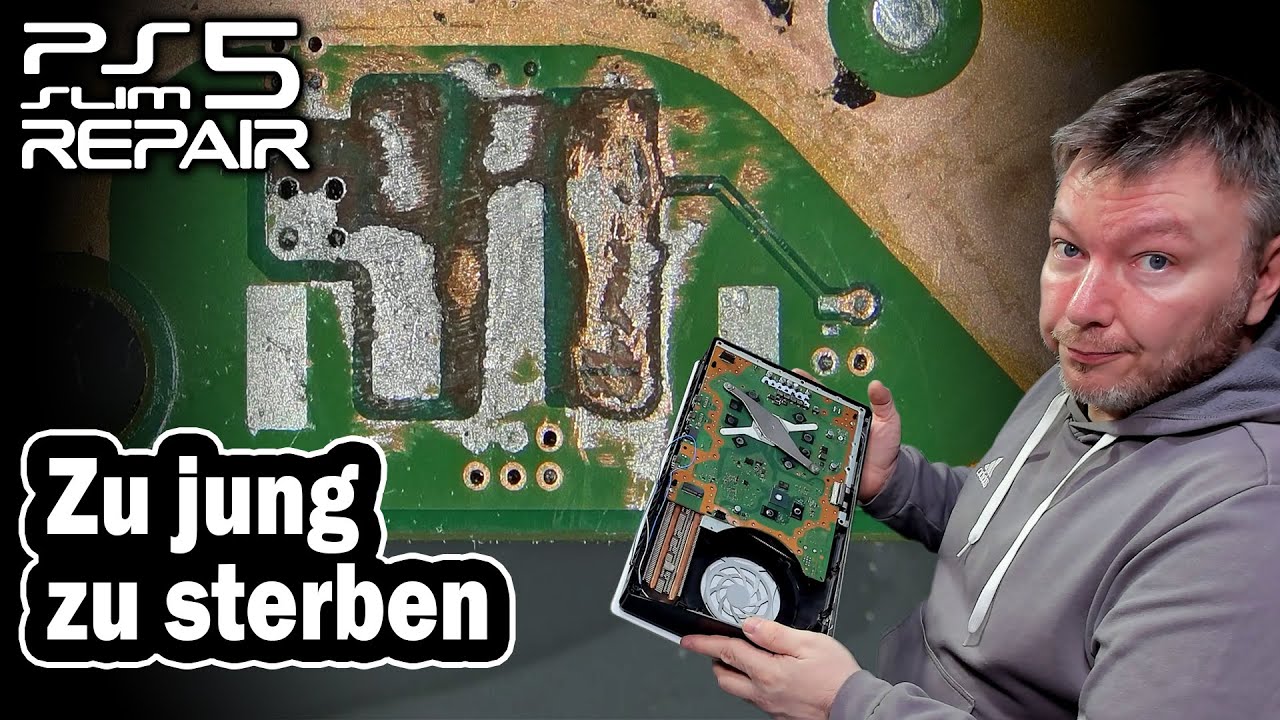 PS5 SLIM Repair | Vom Dilemma zur Zerstörung | PCB Solder Berlin
