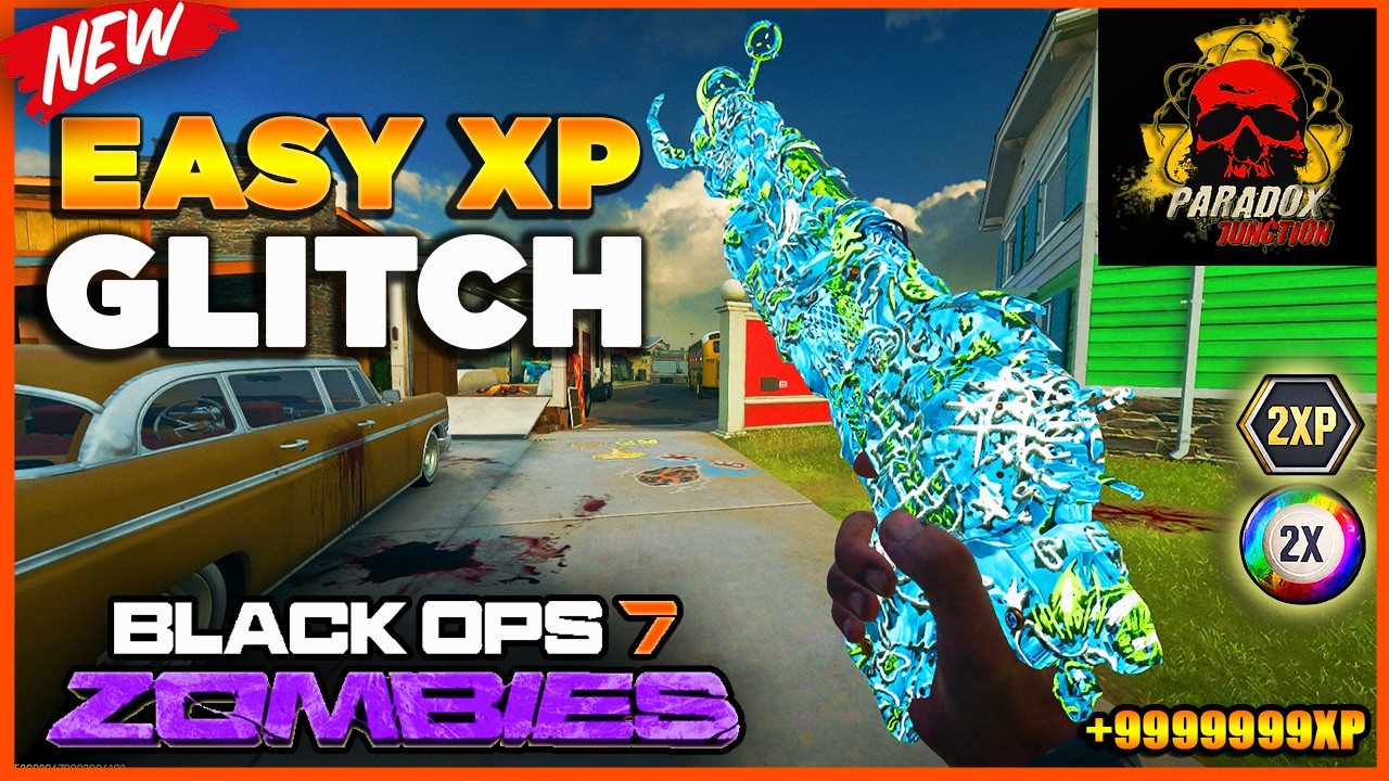 EASIEST BO7 ZOMBIES XP GLITCH EVER! UNLIMITED XP FARM! | FAST LEVEL 1000 | (BO7 ZOMBIES GLITCH)