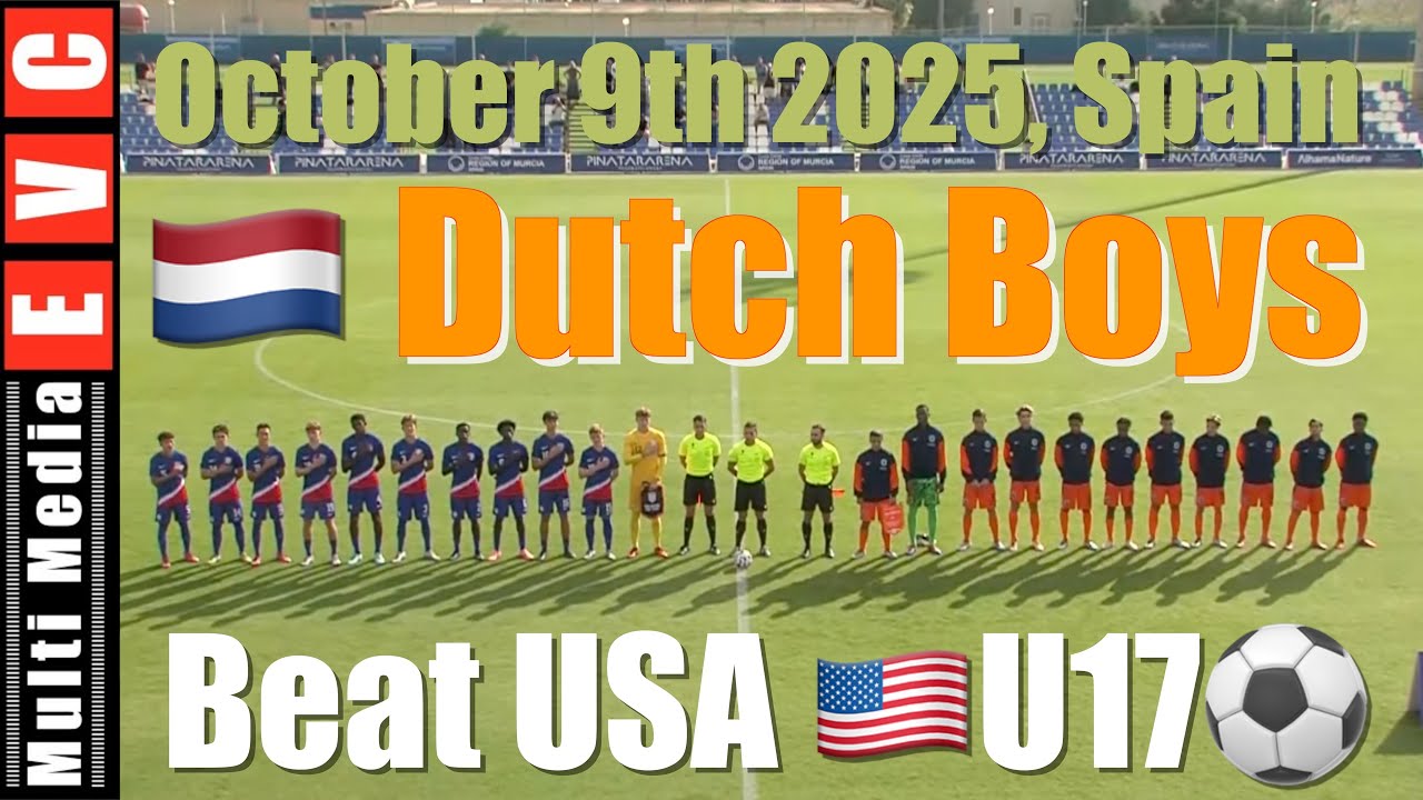 Netherlands beat USA U17 ⚽️ | October 9th 2025 Highlights
