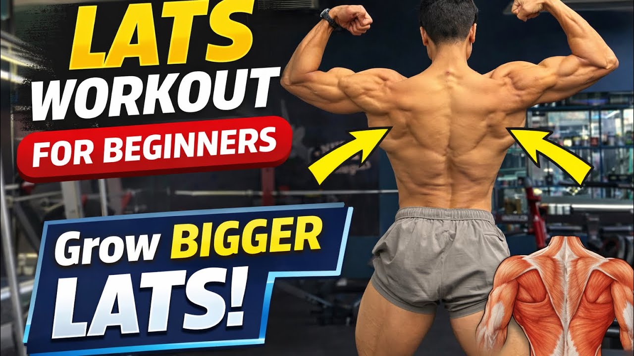 Lats focus workout growth phase day- 90