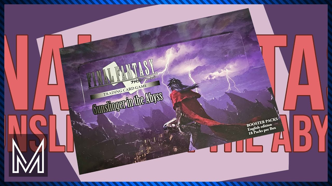 Opening a Final Fantasy TCG Gunslinger in the Abyss Booster Box