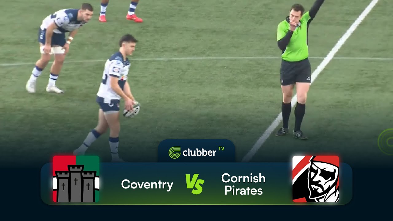 Pirates sunk as Coventry run riot | Coventry VS Cornish Pirates | Champ Rugby Highlights