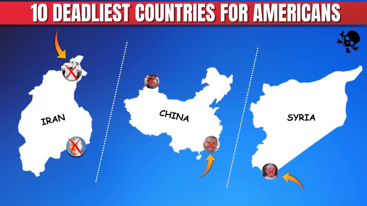 10 самых опасных стран для американцев