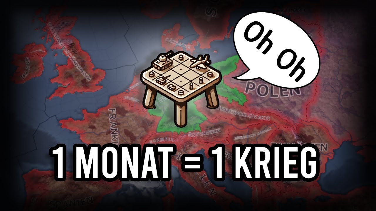 Ich muss JEDEN MONAT einem Land den KRIEG erklären!!! | Hearts of Iron 4