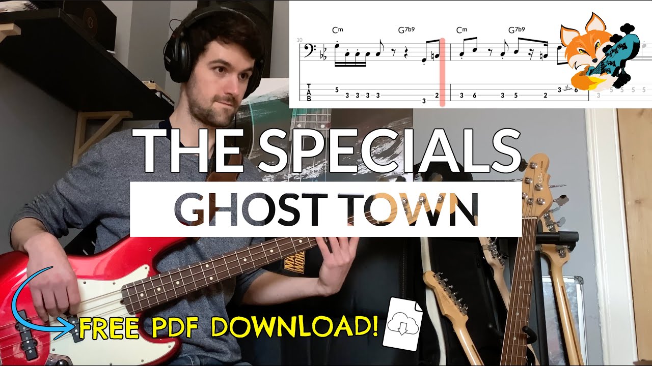 The Specials - Ghost Town (Bass Cover) | Bass TAB Download