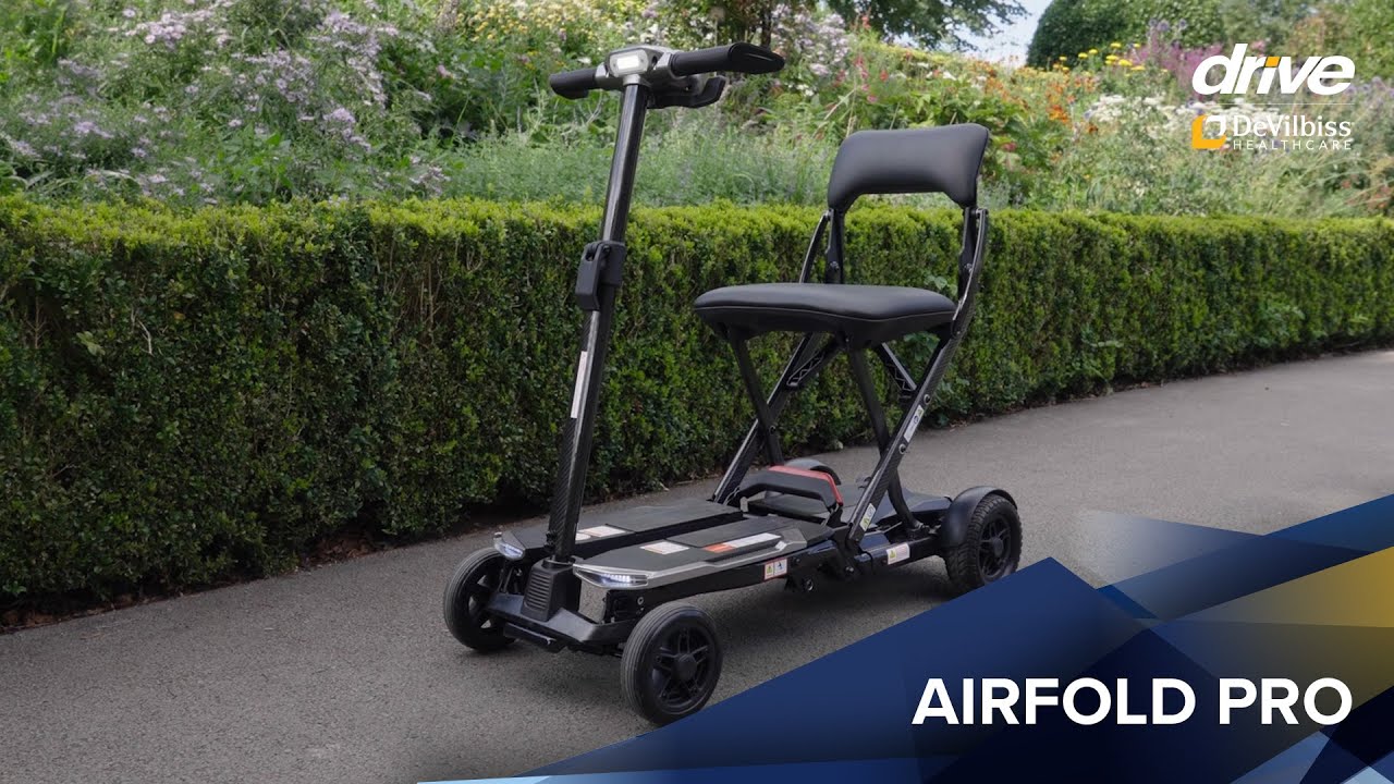 Airfold Pro - Carbon Fibre Auto Folding Scooter